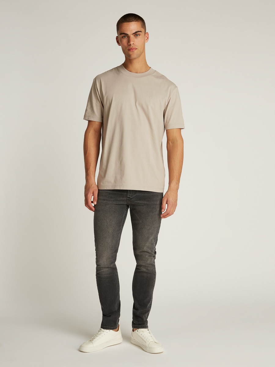 T-shirt van het merk Calvin Klein in het Beige