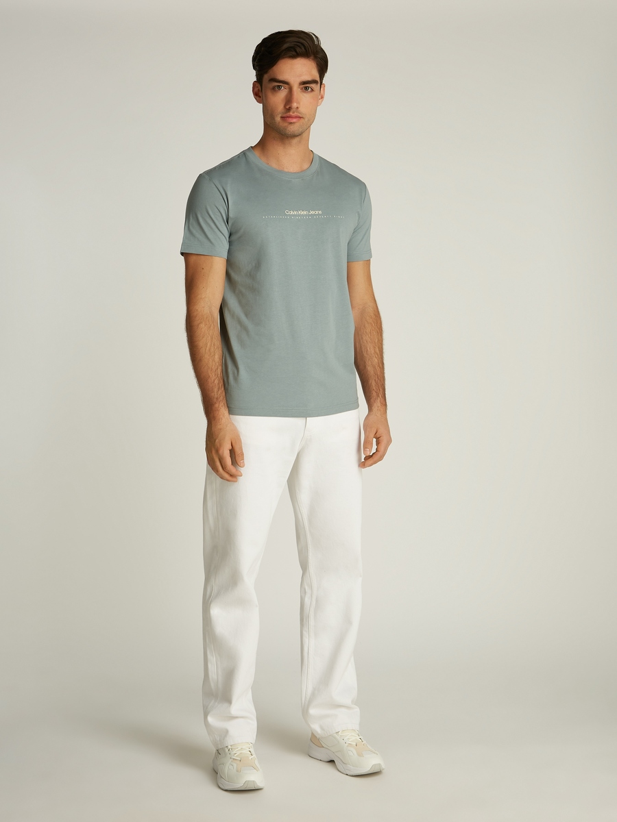 T-shirt van het merk Calvin Klein in het Blauw