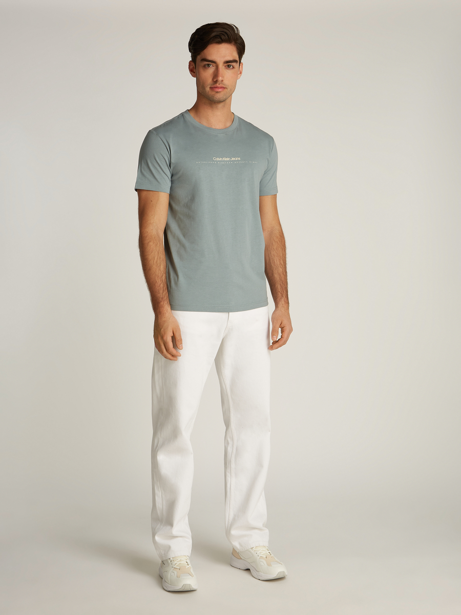 T-shirt van het merk Calvin Klein in het Blauw