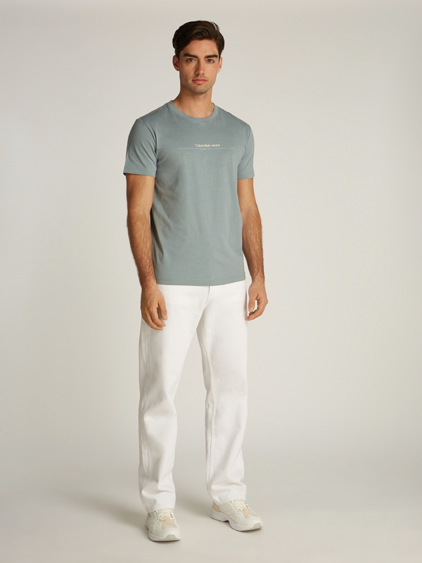 T-shirt van het merk Calvin Klein in het Blauw