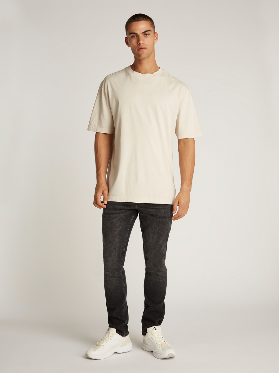 T-shirt van het merk Calvin Klein in het Beige