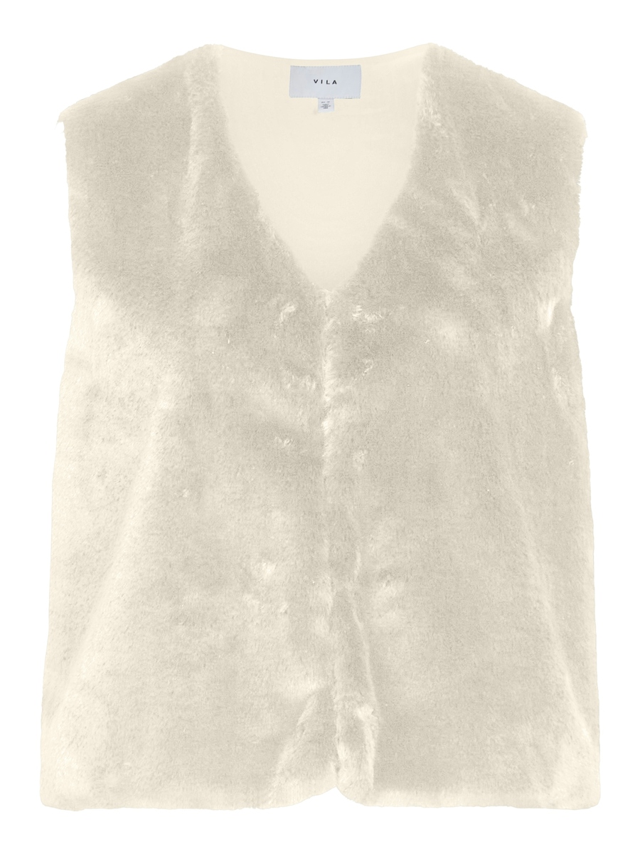 Vest van het merk Vila in het Beige