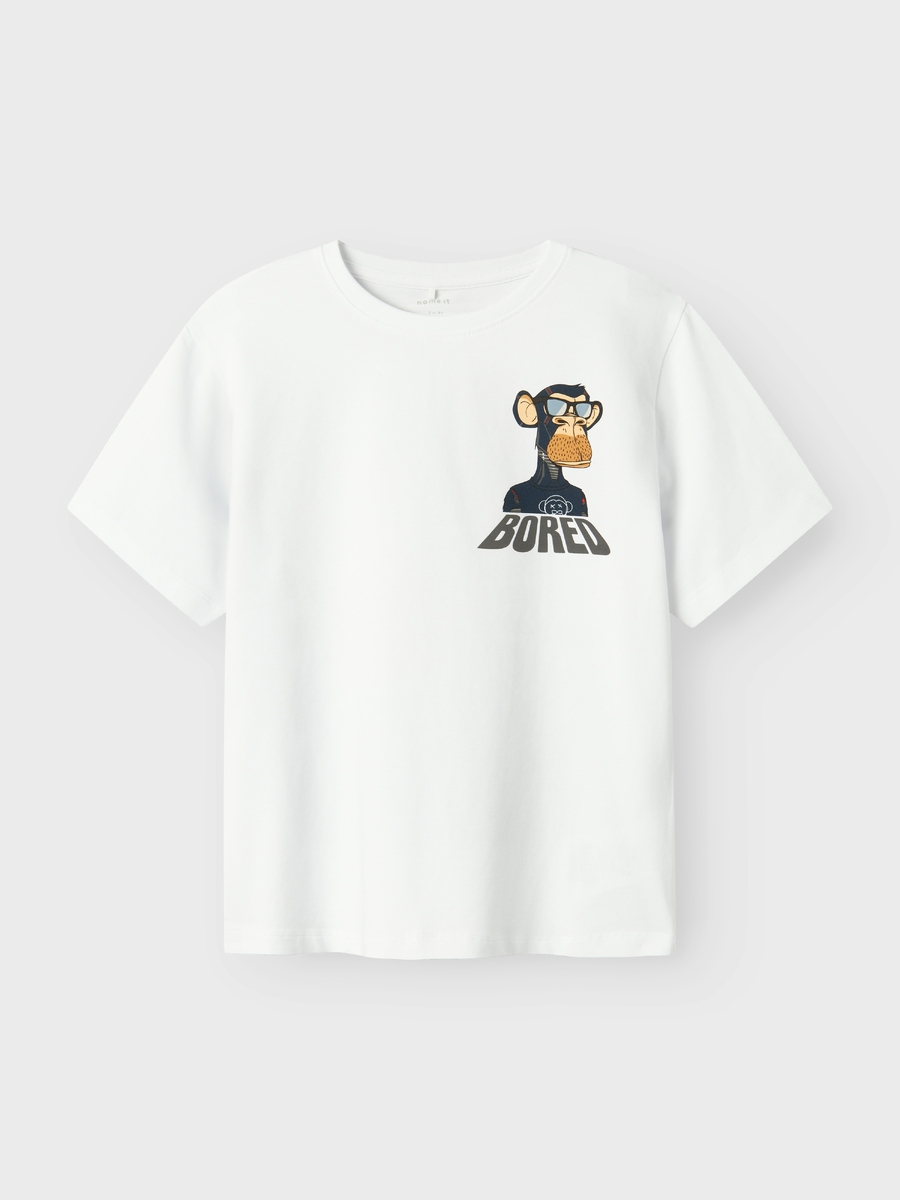 T-shirt van het merk Name It in het Ecru