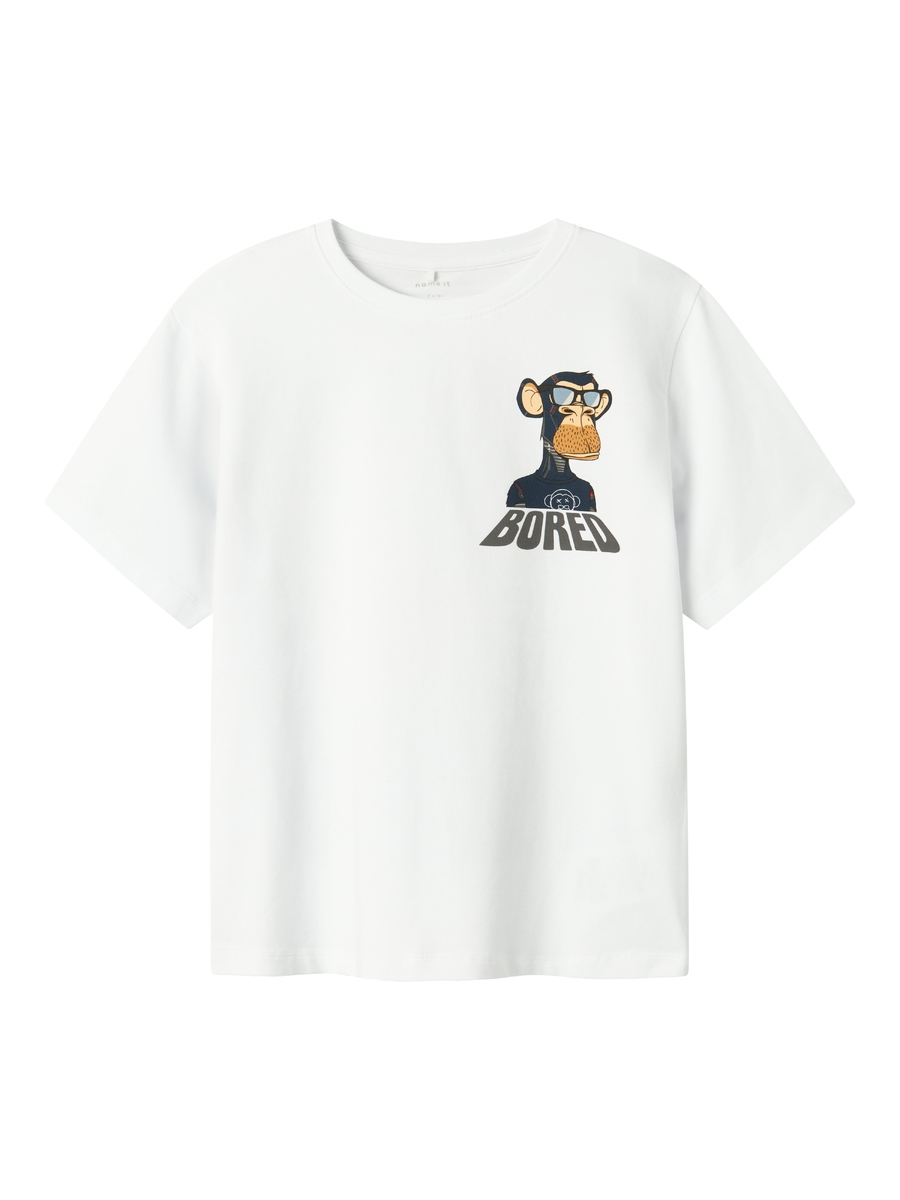 T-shirt van het merk Name It in het Ecru