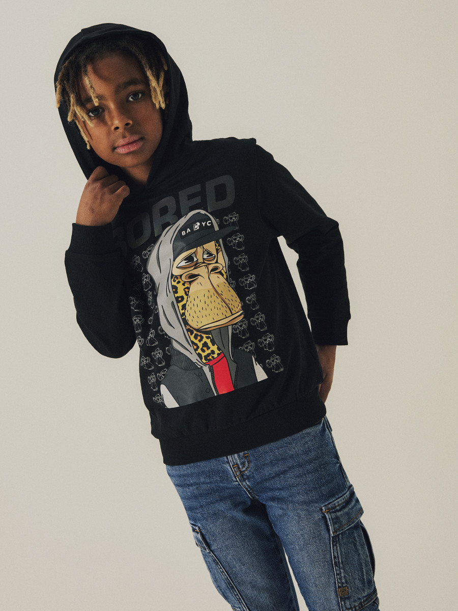 Sweater van het merk Name It in het Zwart