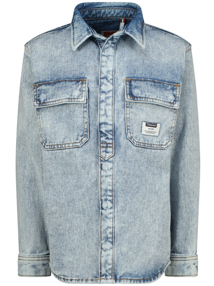 Hemd van het merk Vingino in het Jeans