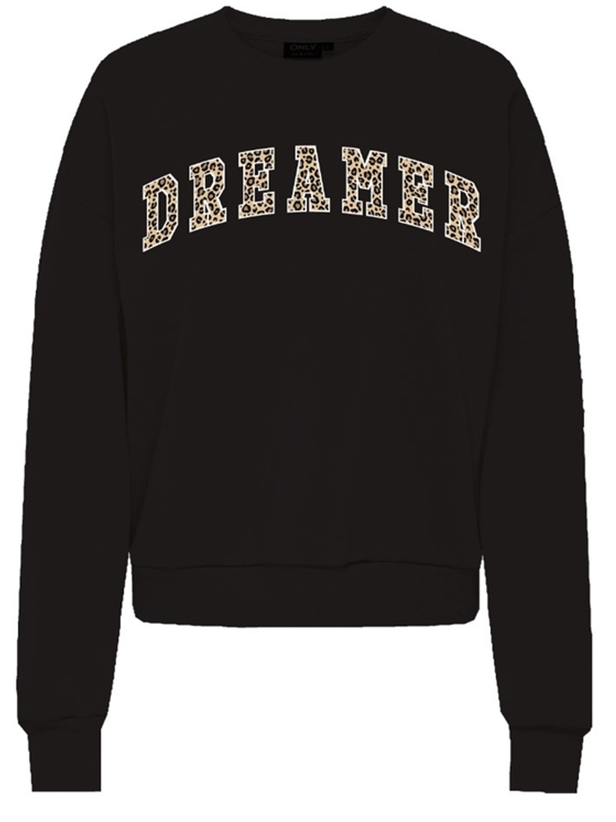 Sweater van het merk Only in het Zwart