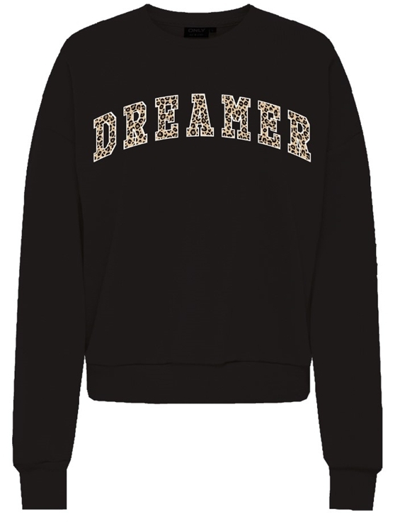Sweater van het merk Only in het Zwart