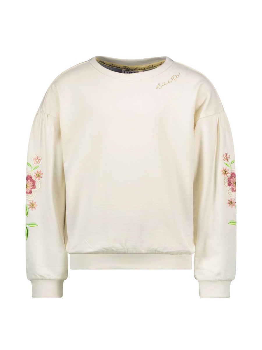 Sweater van het merk Like Flo in het Ecru