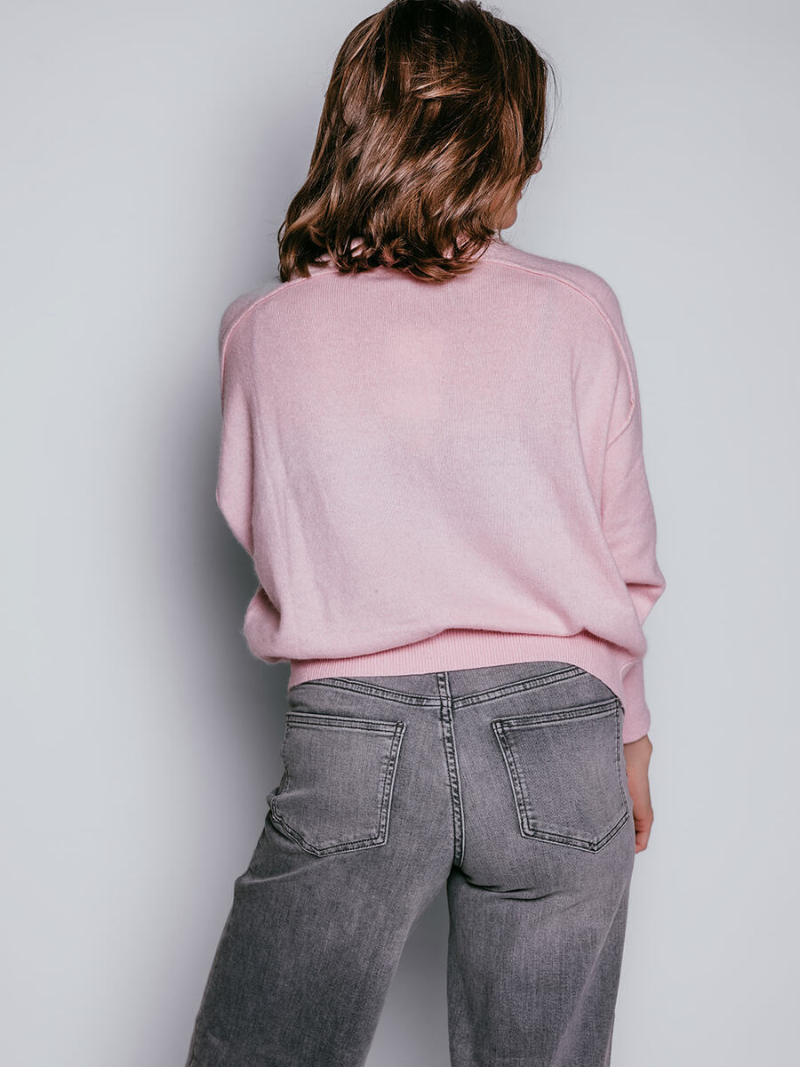Gilet van het merk Mika Elles in het Roze
