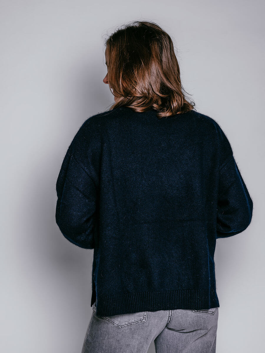 Pull van het merk Mika Elles in het Marine