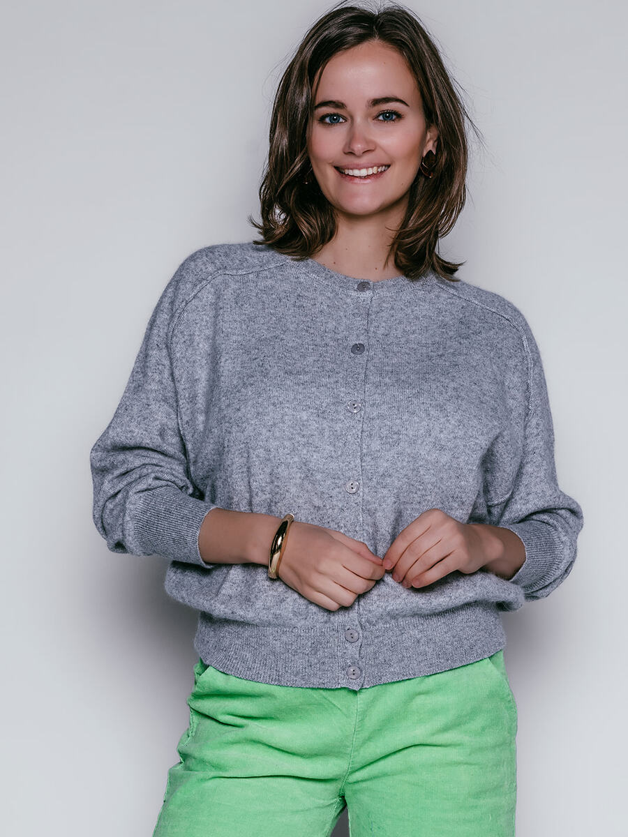 Gilet van het merk Mika Elles in het Grijs