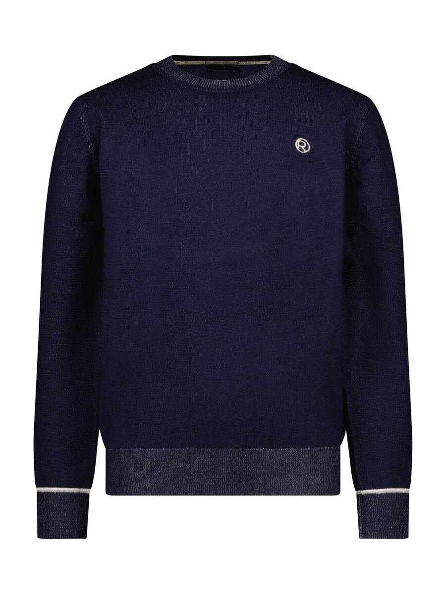 Pull van het merk Red&blu in het Marine