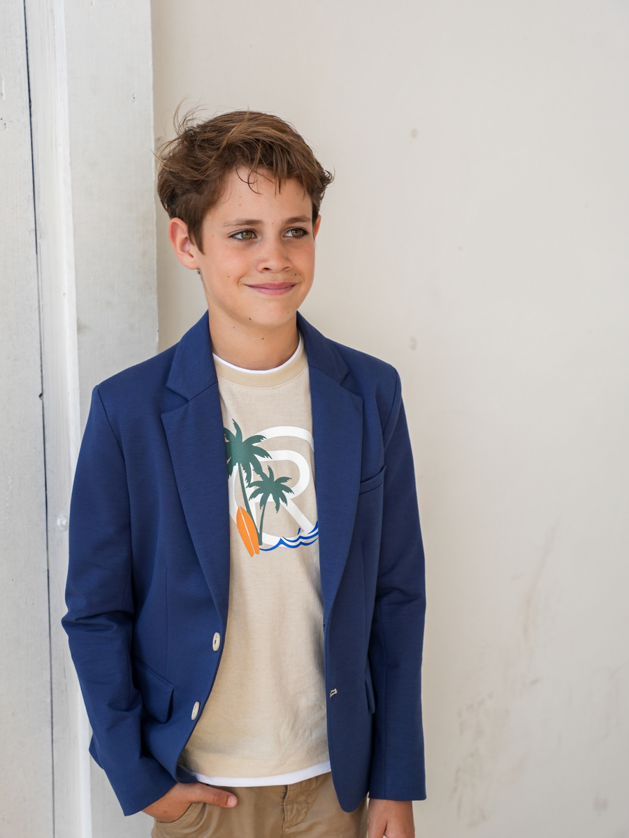 T-shirt van het merk Red&blu in het Beige