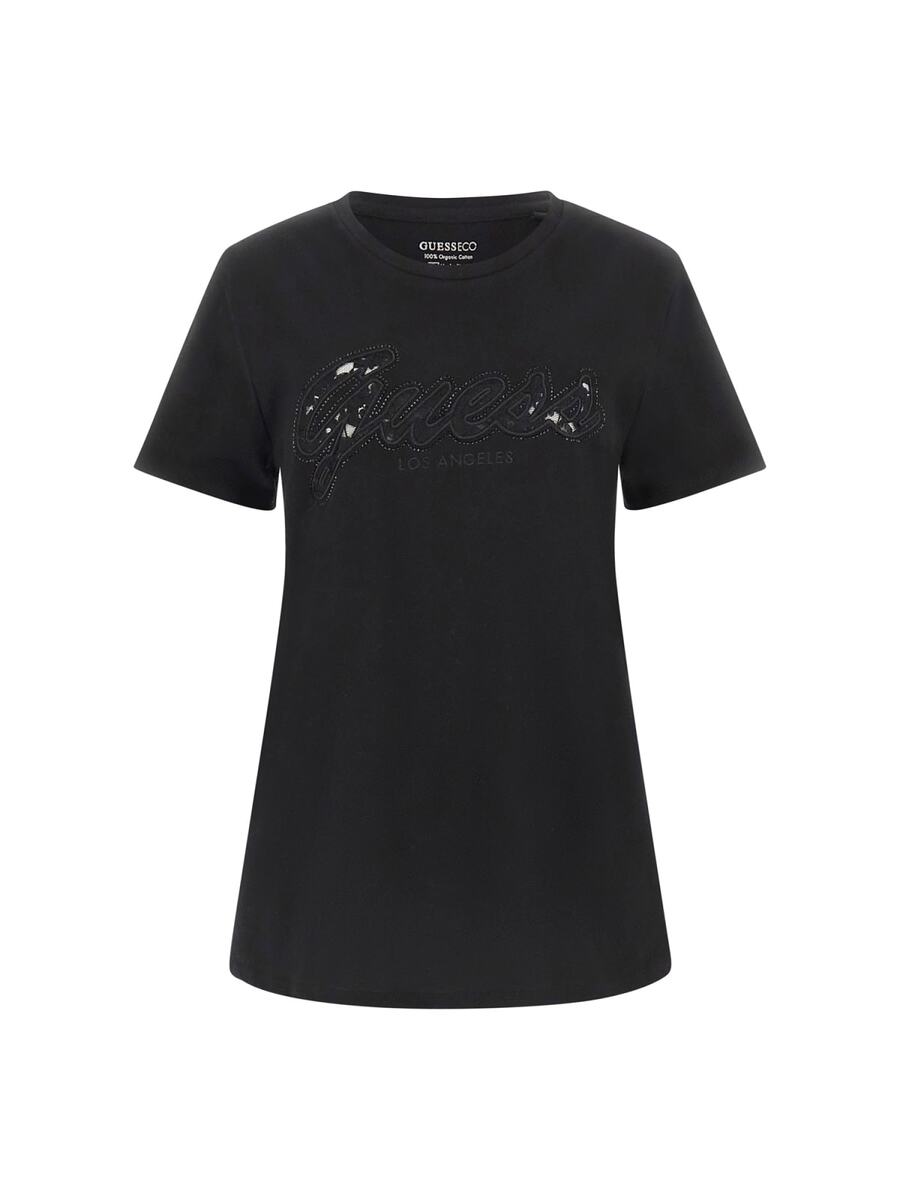 T-shirt van het merk Guess in het Zwart