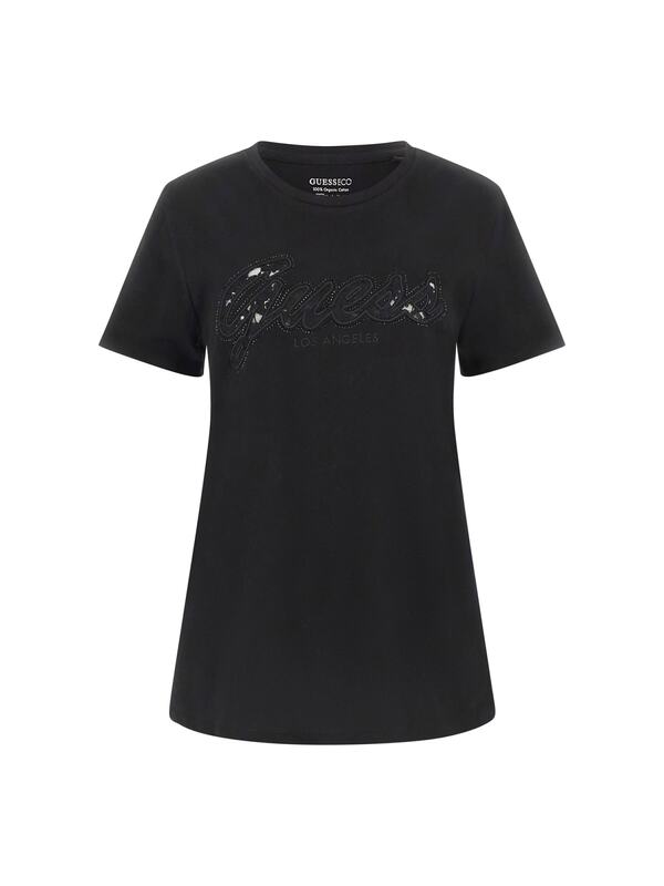T-shirt van het merk Guess in het Zwart