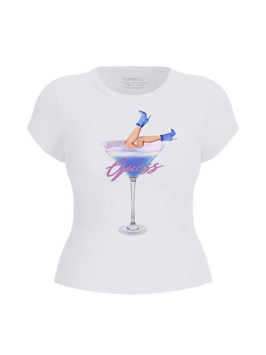 T-shirt van het merk Guess in het Wit