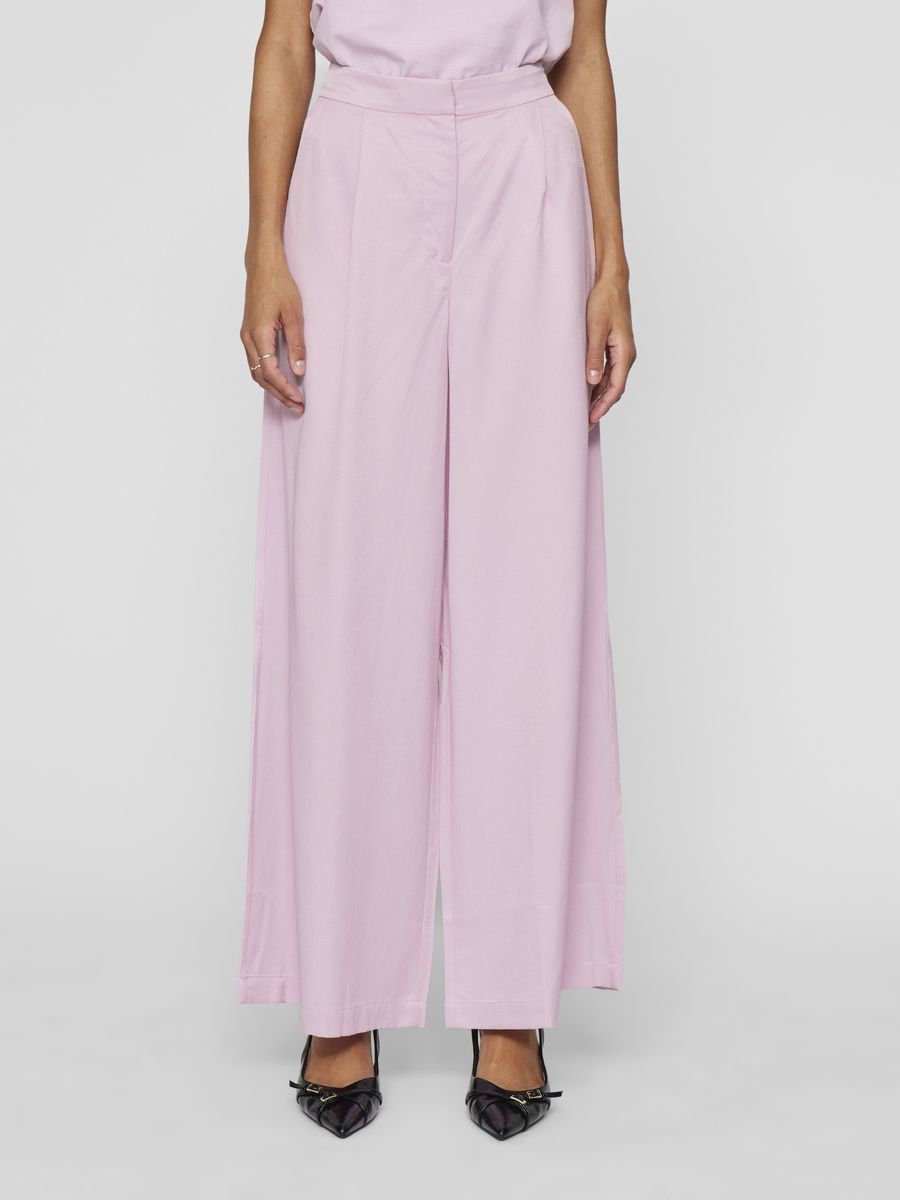 Broek van het merk Vila in het Roze