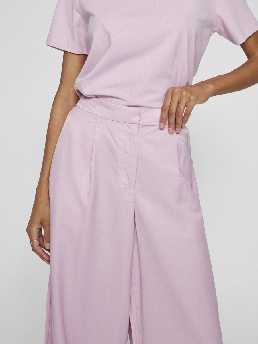 Broek van het merk Vila in het Roze