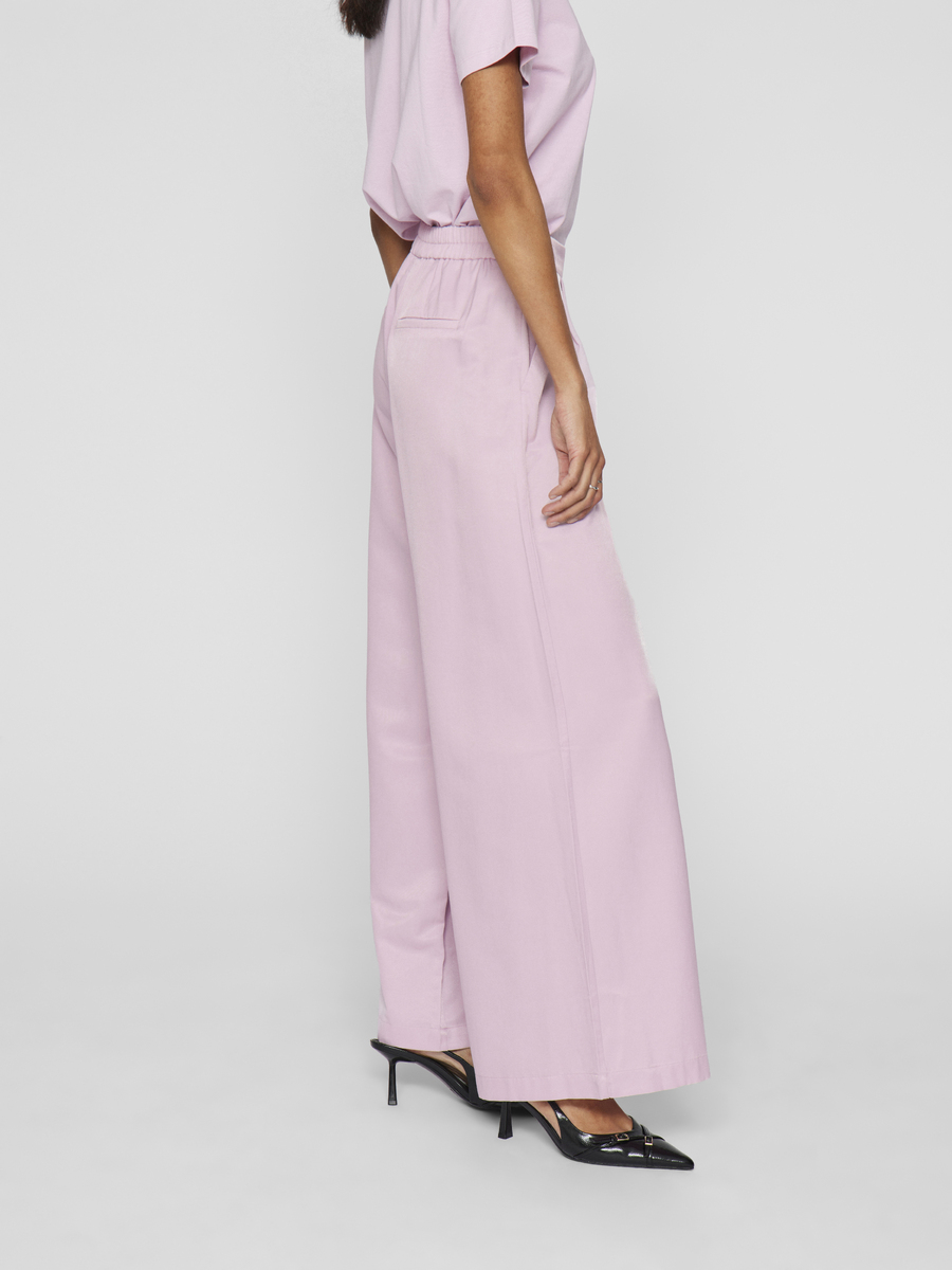 Broek van het merk Vila in het Roze