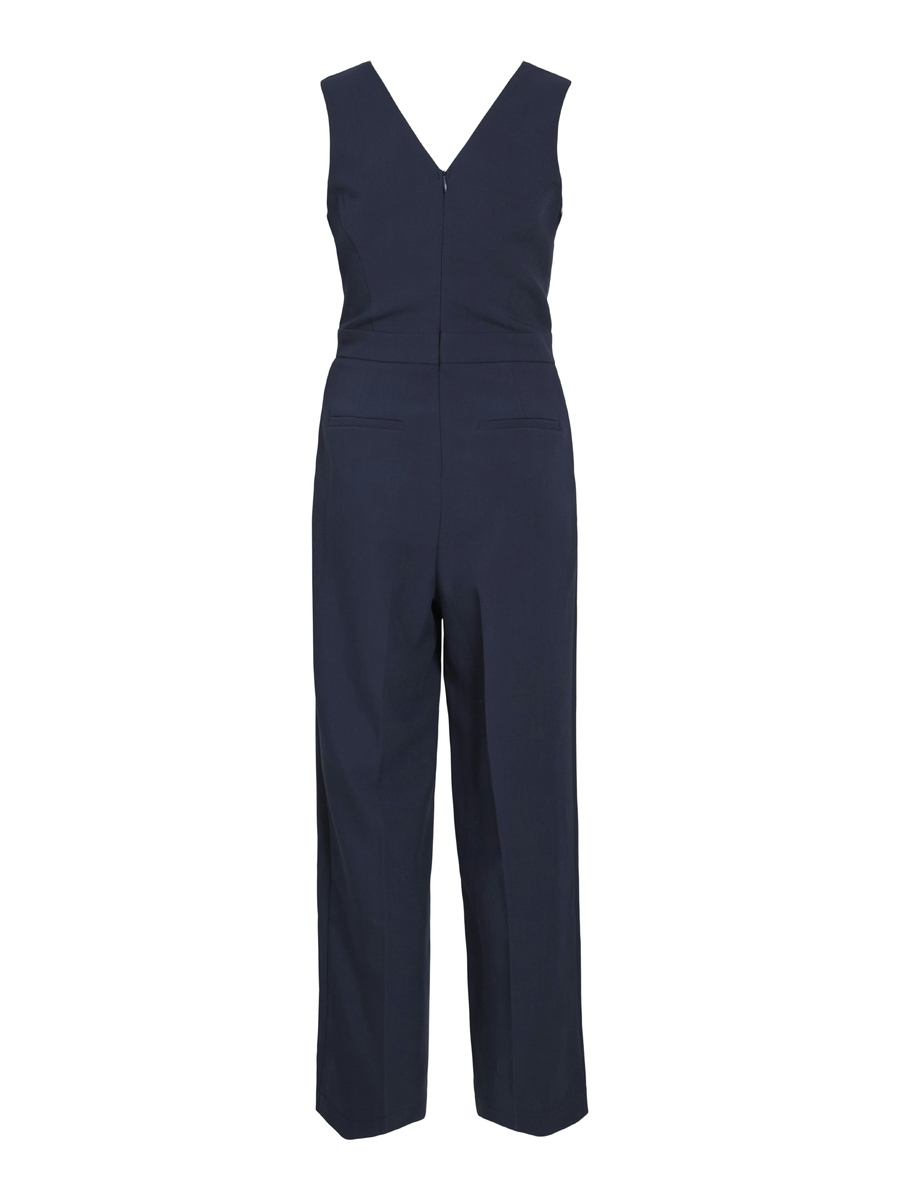 Jumpsuit van het merk Vila in het Marine