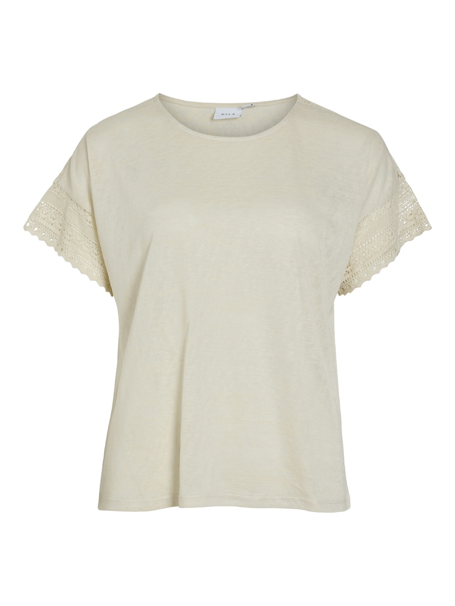 Bloes van het merk Vila in het Beige