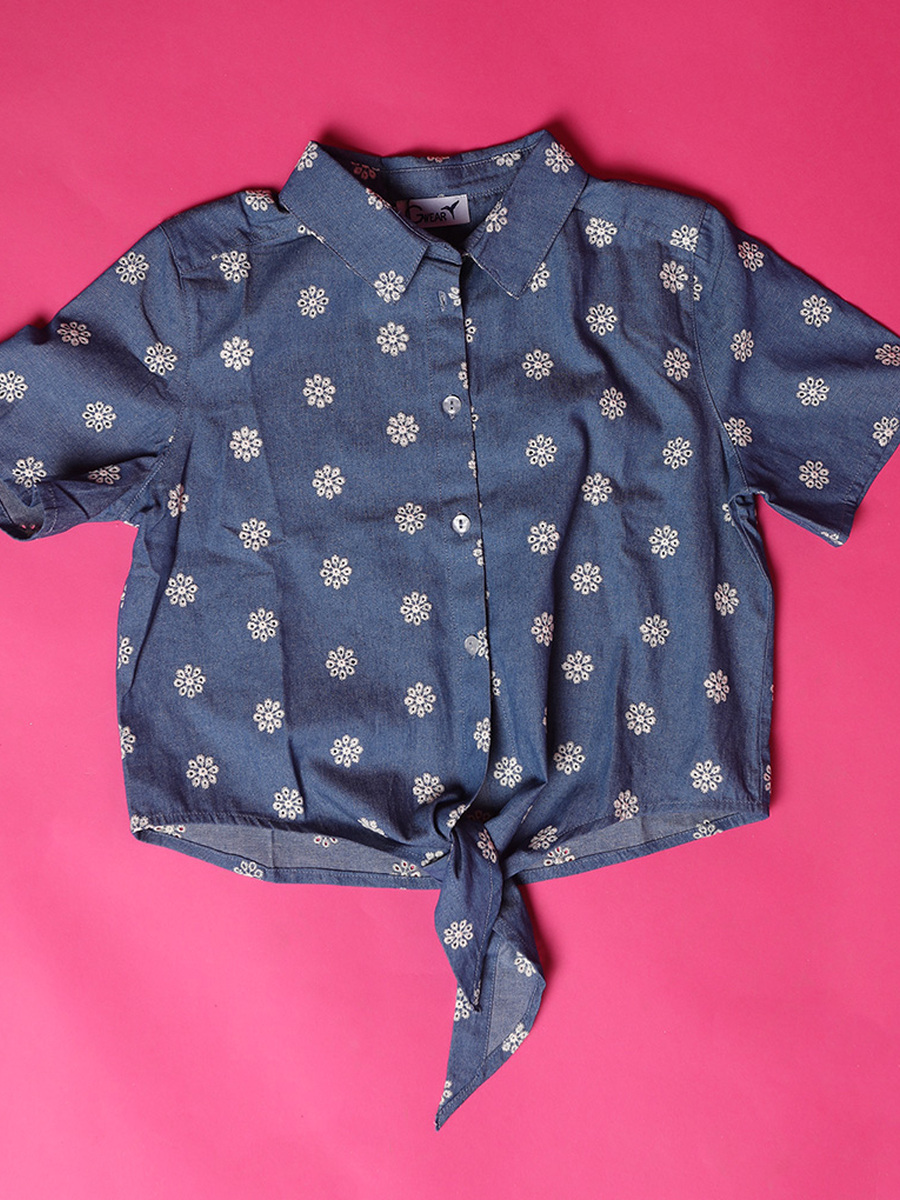 Bloes van het merk G-wear in het Jeans