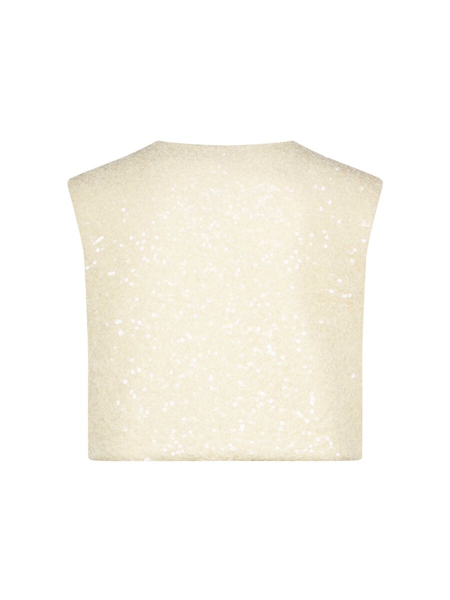 Gilet van het merk Le Chic in het Ecru