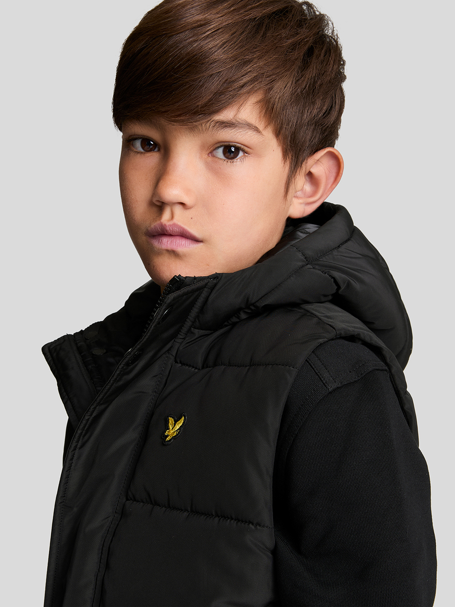Bodywarmer van het merk Lyle & Scott in het Zwart