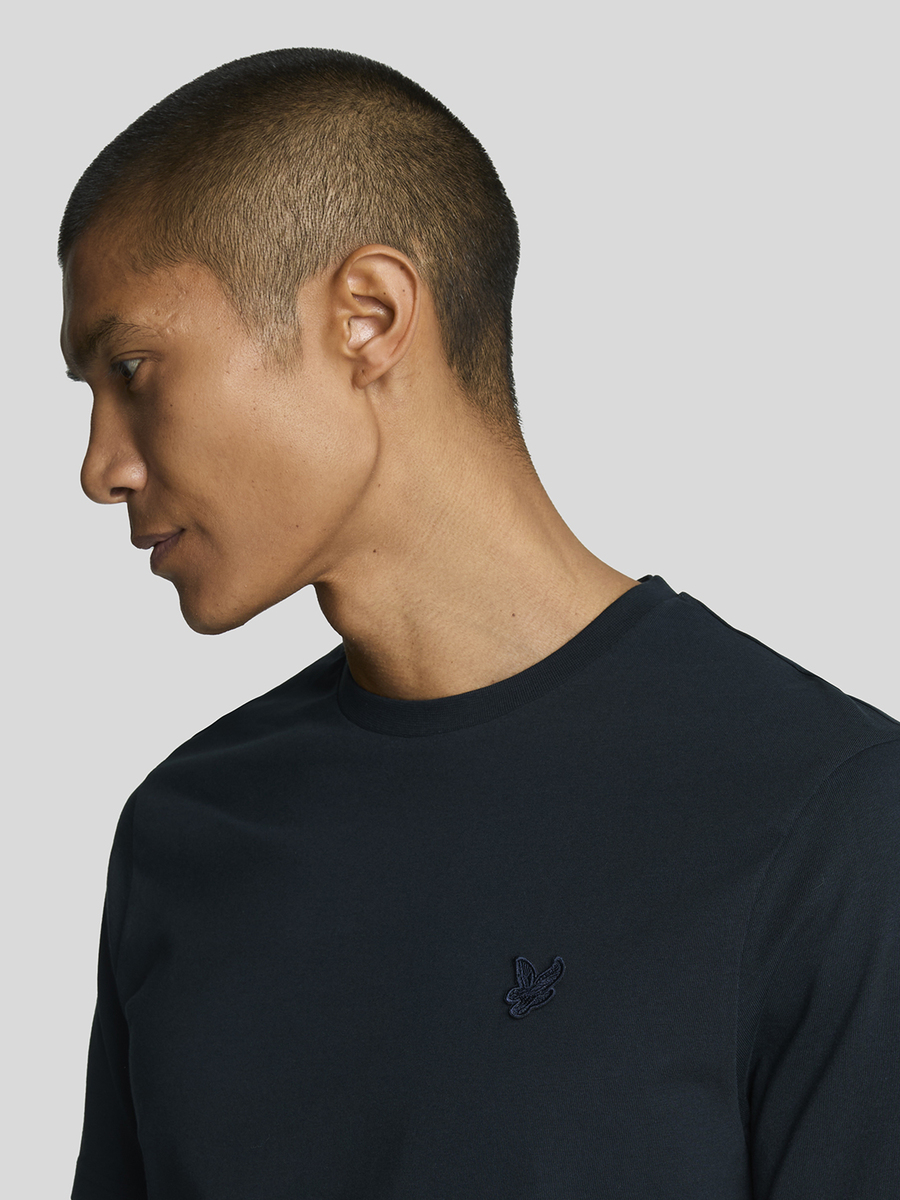 T-shirt van het merk Lyle & Scott in het Marine