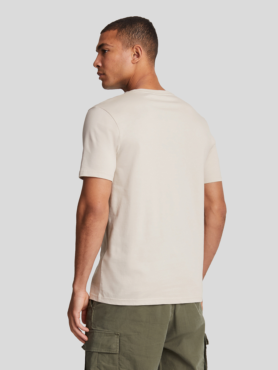 T-shirt van het merk Lyle & Scott in het Beige