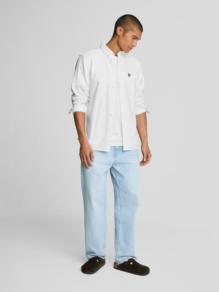 Hemd van het merk Lyle & Scott in het Wit