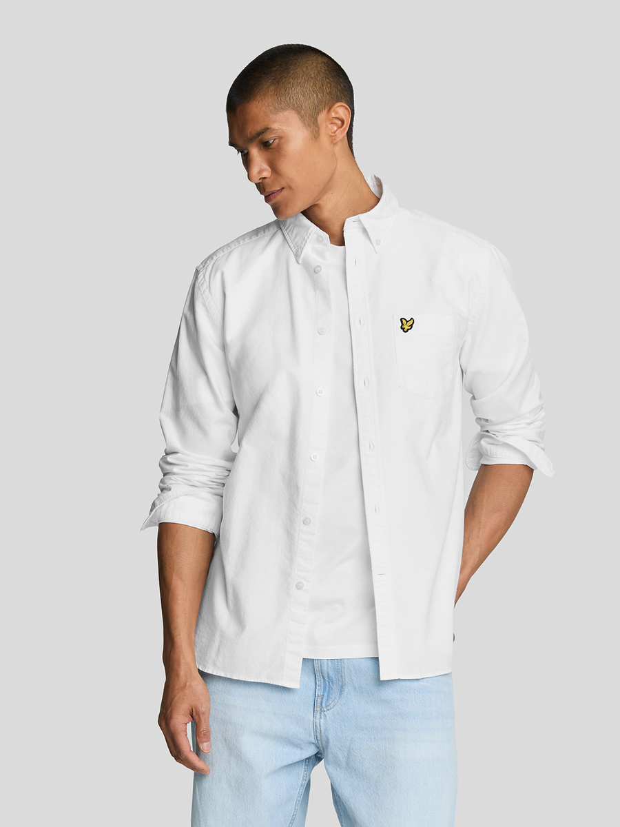 Hemd van het merk Lyle & Scott in het Wit