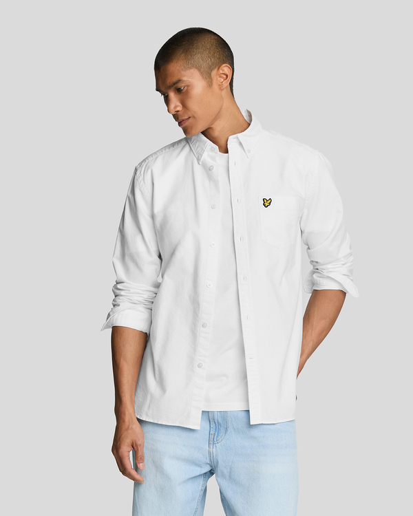 Hemd van het merk Lyle & Scott in het Wit