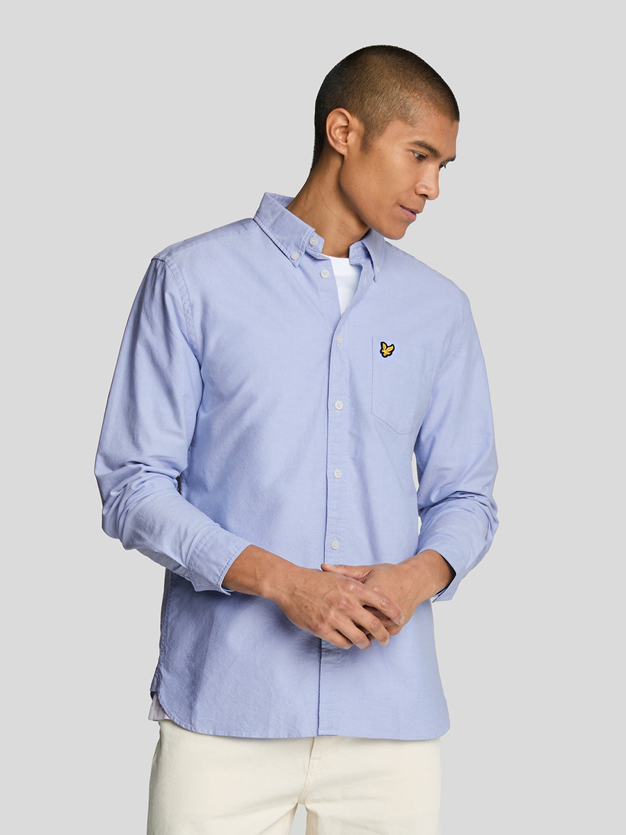 Hemd van het merk Lyle & Scott in het Blauw