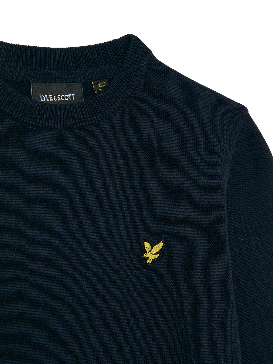 Pull van het merk Lyle & Scott in het Marine