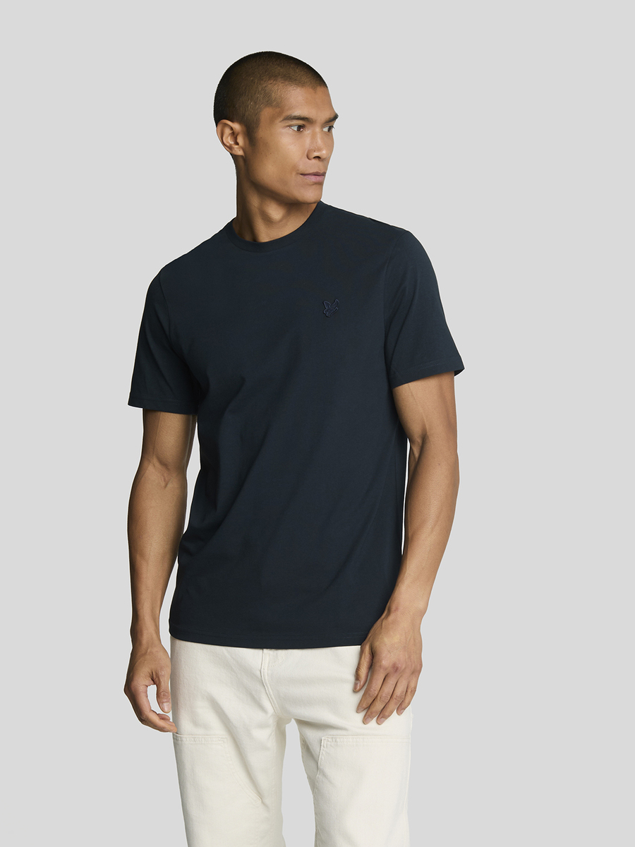 T-shirt van het merk Lyle & Scott in het Marine