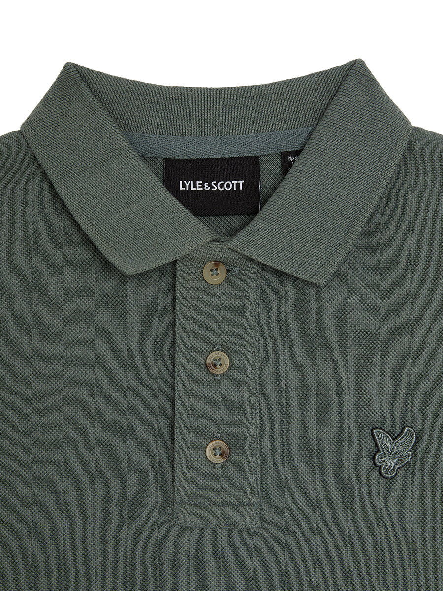 Polo van het merk Lyle & Scott in het Groen