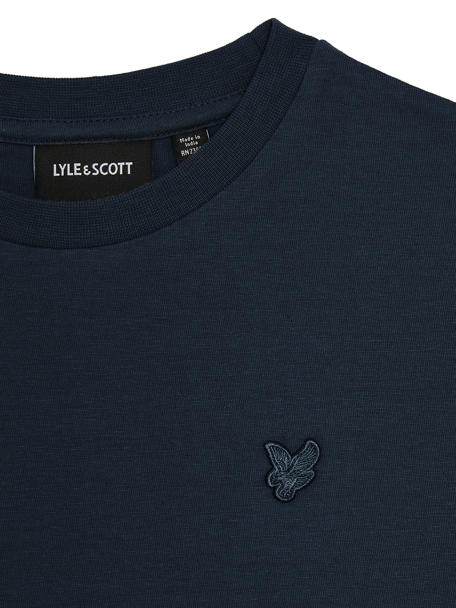 T-shirt van het merk Lyle & Scott in het Marine