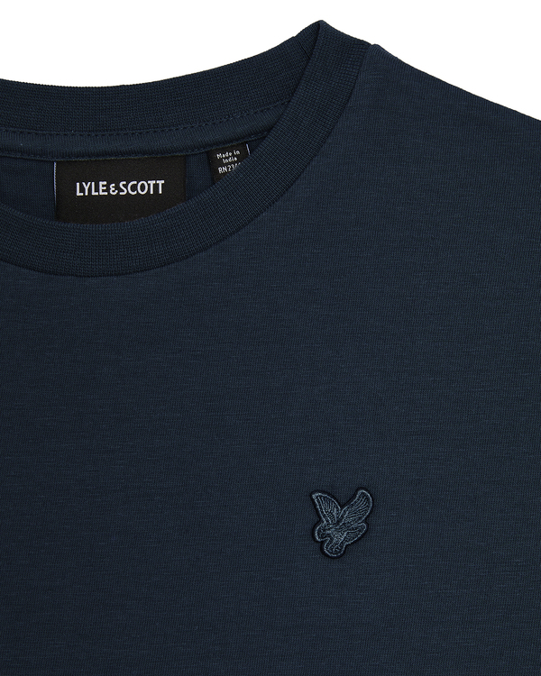 T-shirt van het merk Lyle & Scott in het Marine