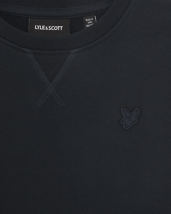 Sweater van het merk Lyle & Scott in het Marine