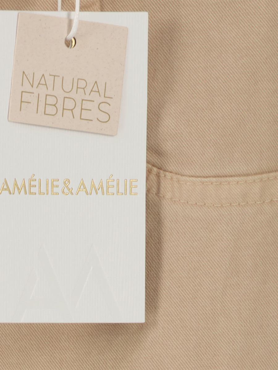 Broek van het merk Amelie&amelie in het Beige