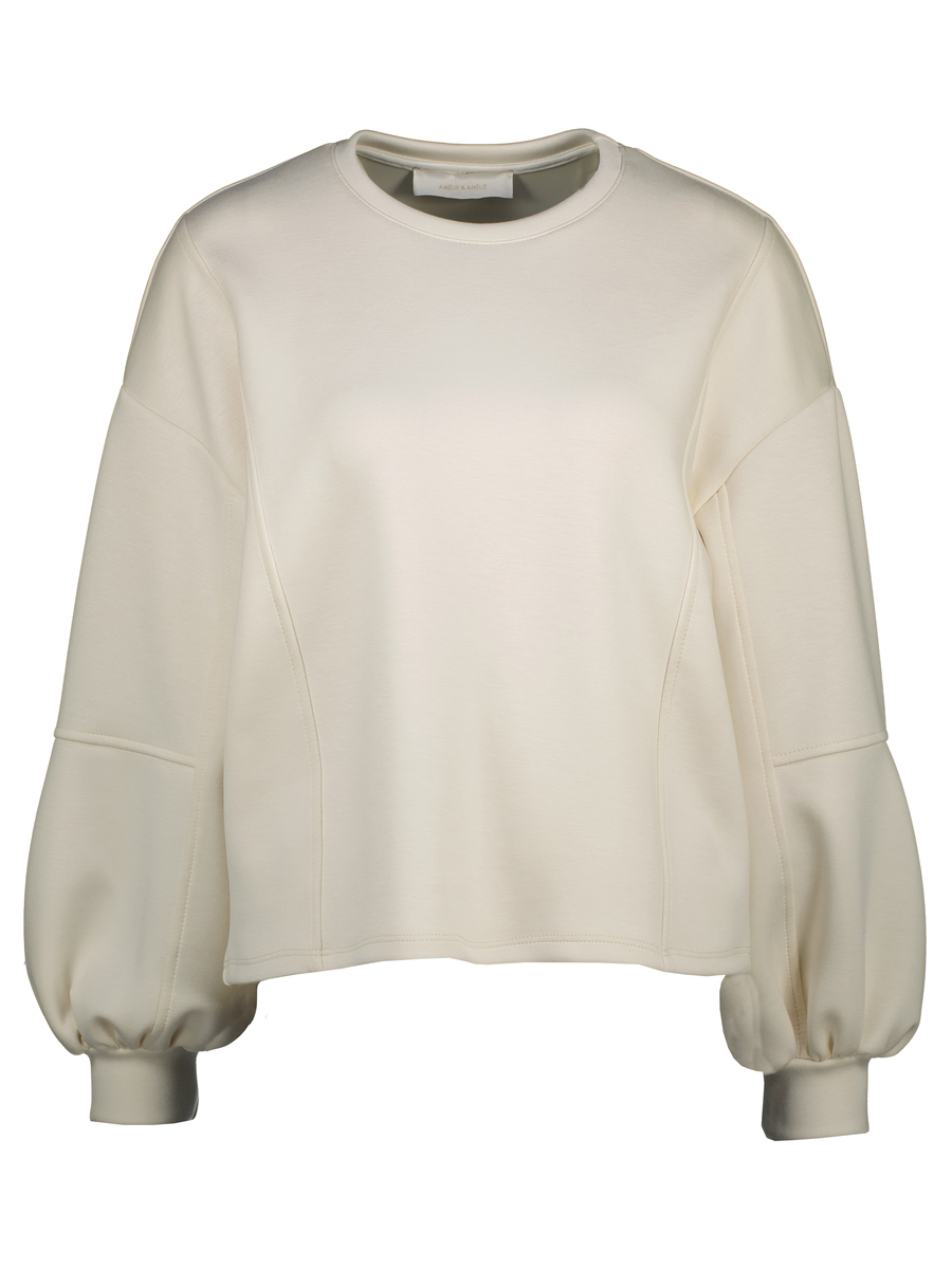 Sweater van het merk Amelie&amelie in het Beige