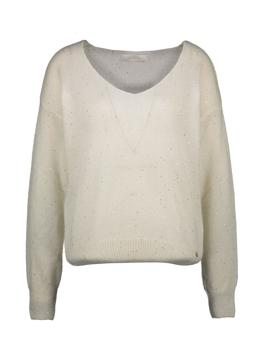 Pull van het merk Amelie&amelie in het Beige