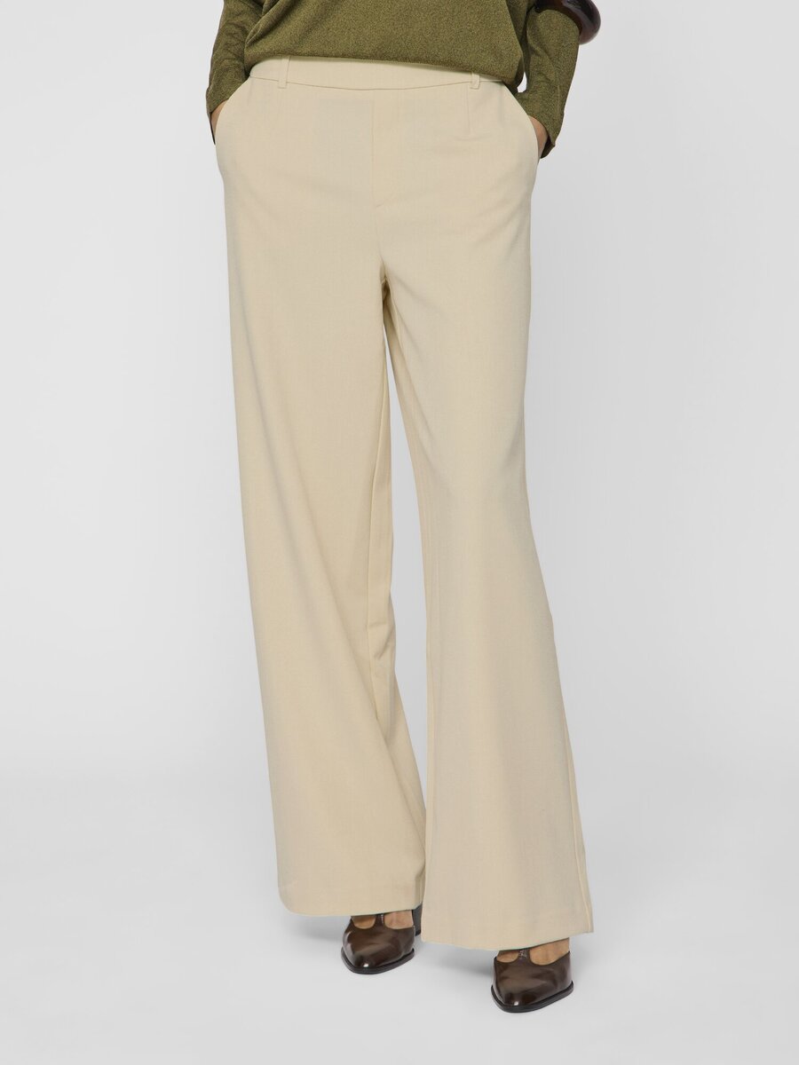Broek van het merk Vila in het Beige