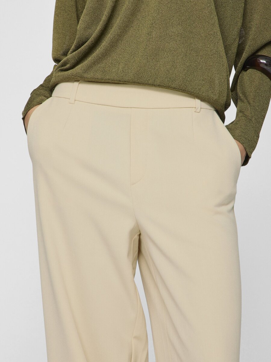 Broek van het merk Vila in het Beige