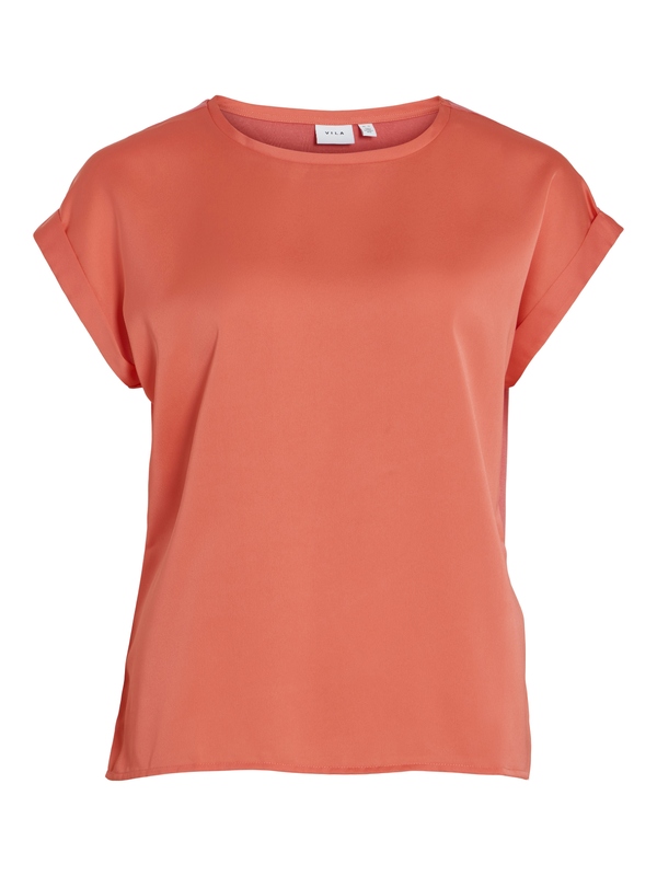 T-shirt van het merk Vila in het Rood