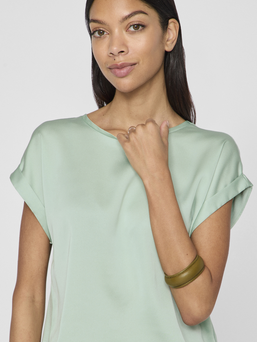 T-shirt van het merk Vila in het Groen