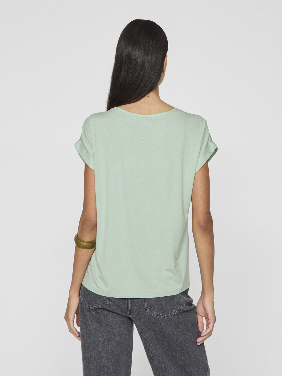 T-shirt van het merk Vila in het Groen