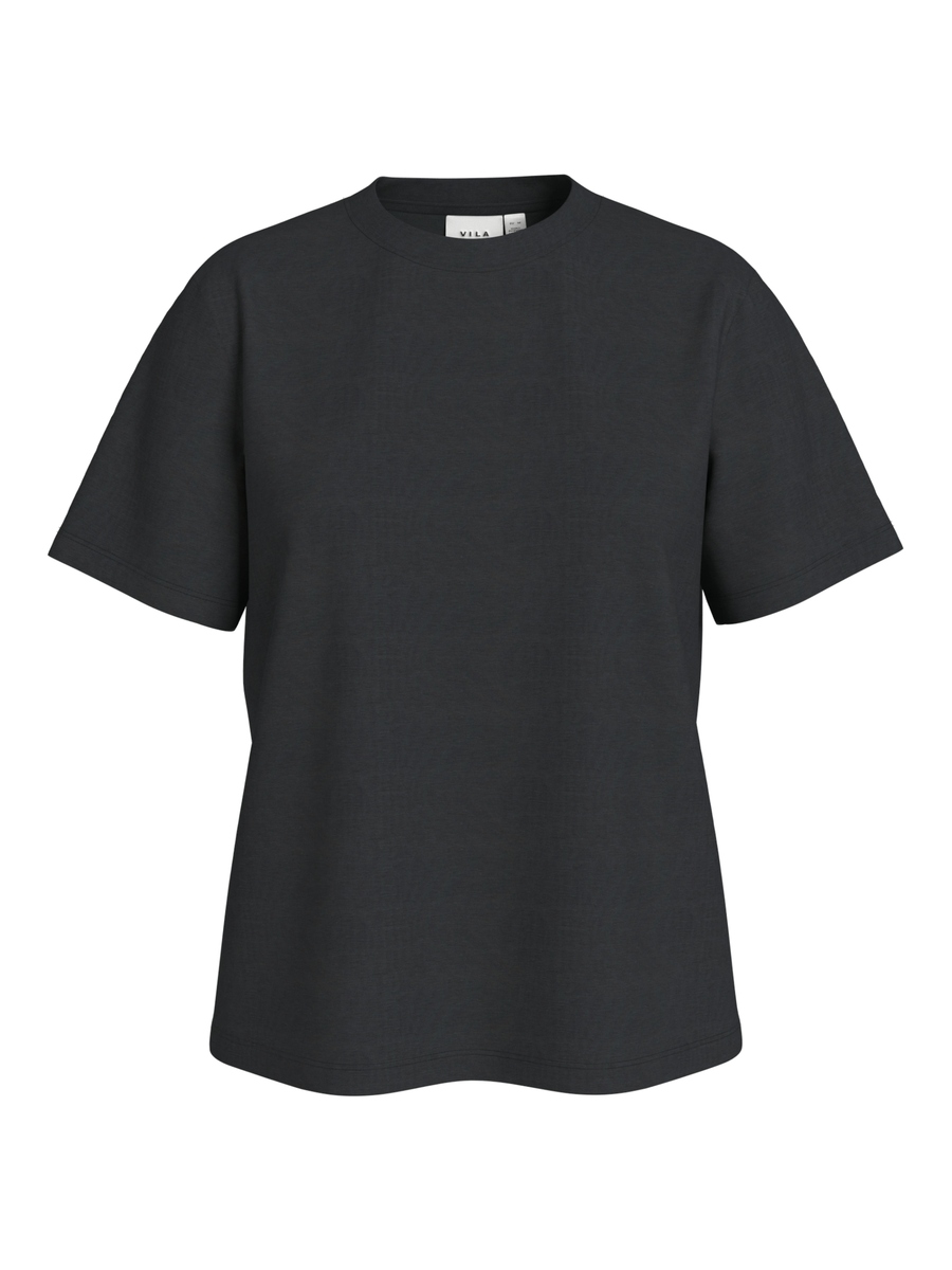 T-shirt van het merk Vila in het Zwart